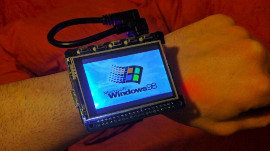 windows 98 raspberry pi smartwatch 3