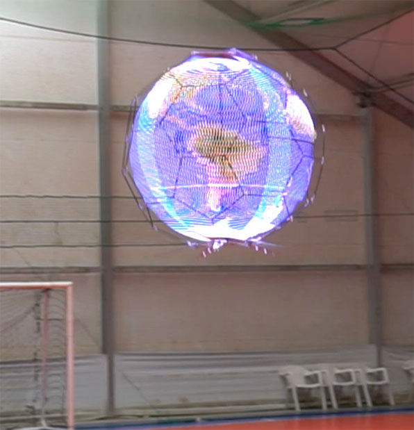 Spherical Drone Screen