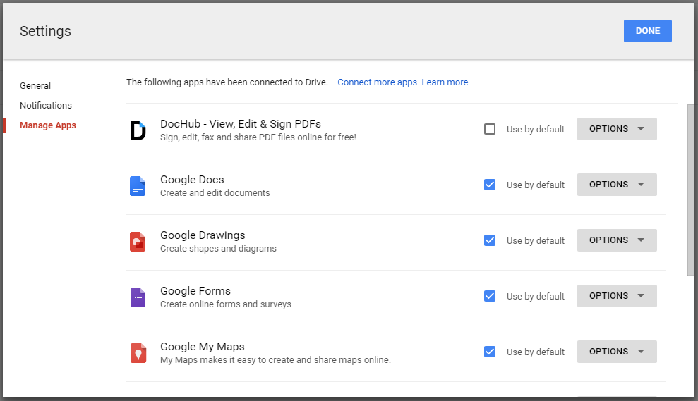 google drive app