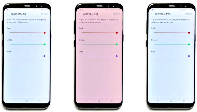 How To Fix The Red Tint Display On Your Newly Purchased Samsung Galaxy S8?