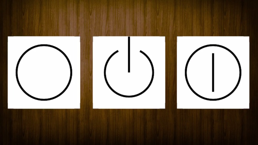 Power Symbol Button 2