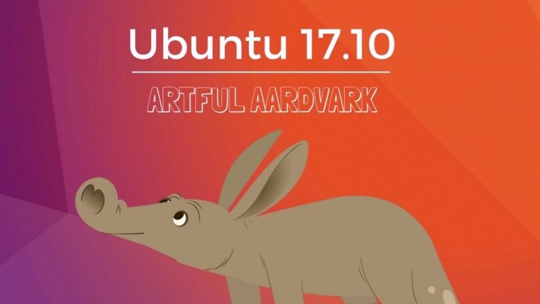 UBUNTU 17.10 artful aardvark