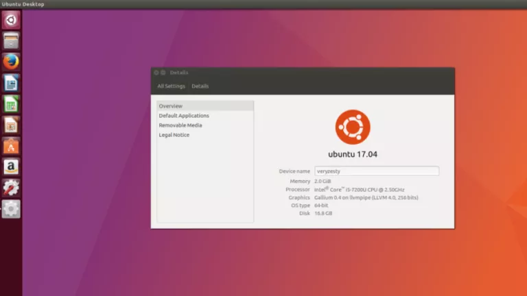Ubuntu Zesty Main