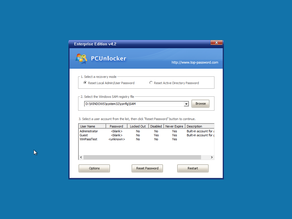 pcunlocker free full version