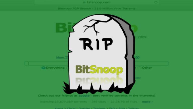 bitsnoop demise shut down