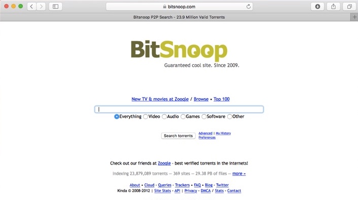 bitsnoop shut down