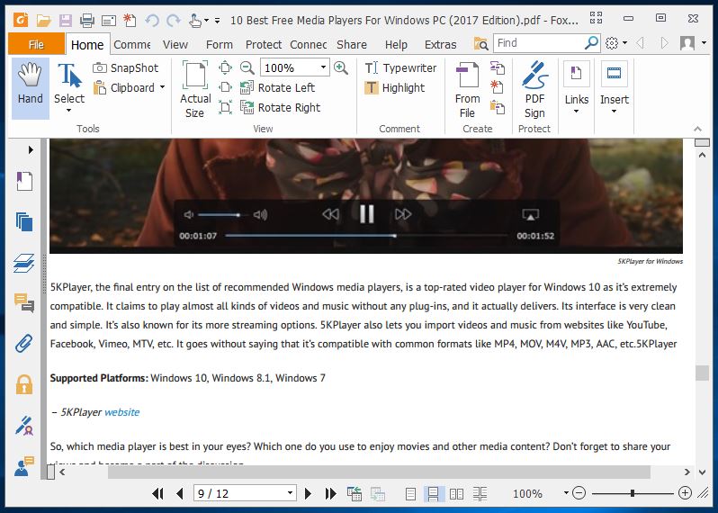 pdf reader free download for windows 10