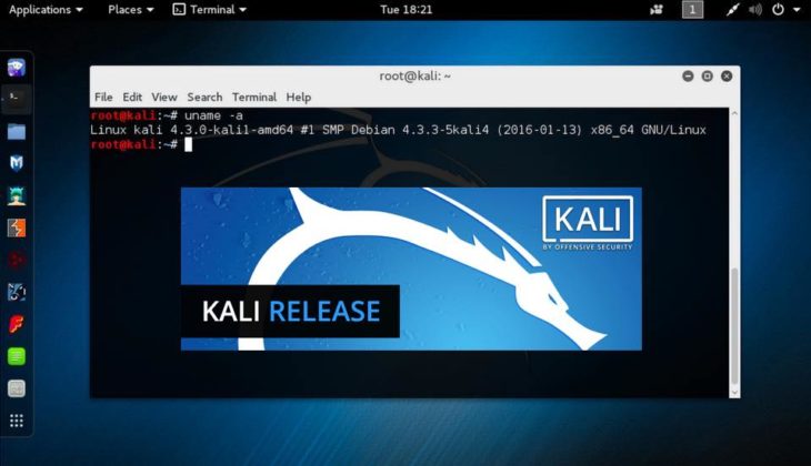 kali linux new release