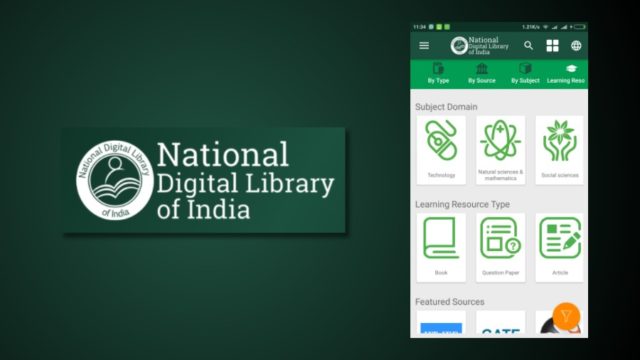 मानव संसाधन विकास मंत्रालय ने भारत के राष्ट्रीय डिजिटल पुस्तकालय का शुभारंभ किया