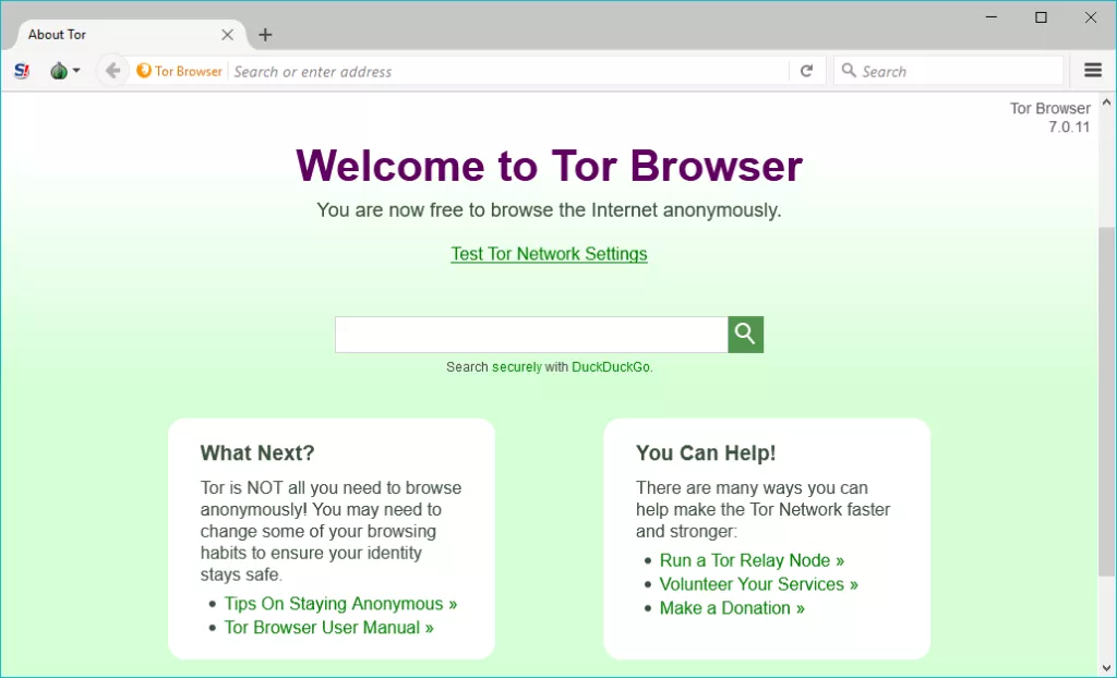 Open Source Software Windows 10 10 Tor Browser