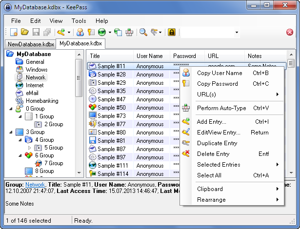 Open Source Software Windows 10 14 KeePass