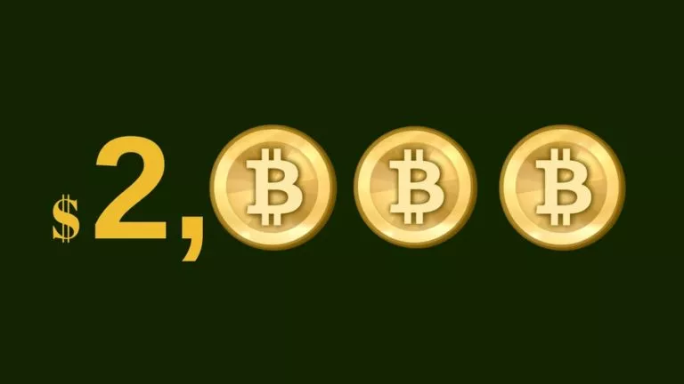2000 bitcoin price