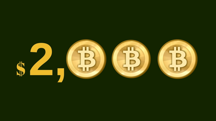 2000 in bitcoin 2015