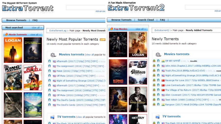 extratorrent cc main page