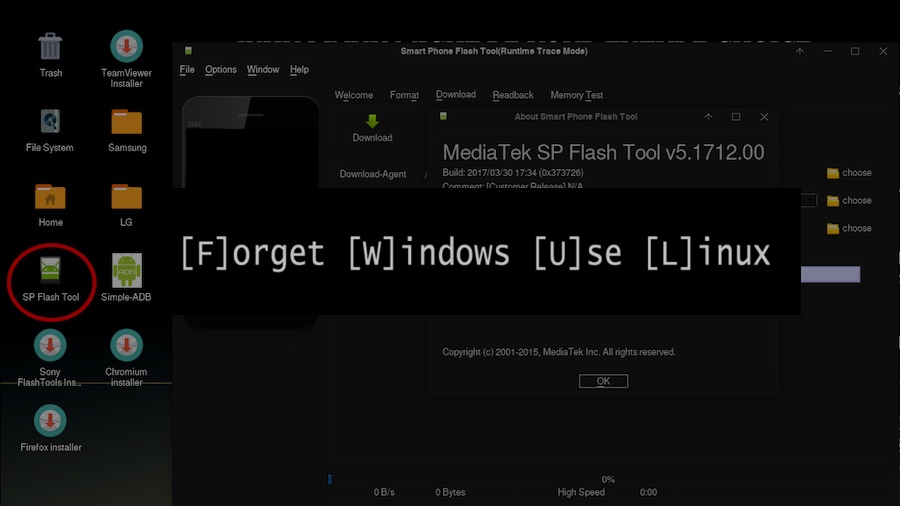 forget windows use linux distro 1