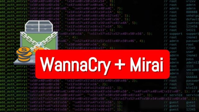 mirai wannacry ddos mirai wannacry ddos
