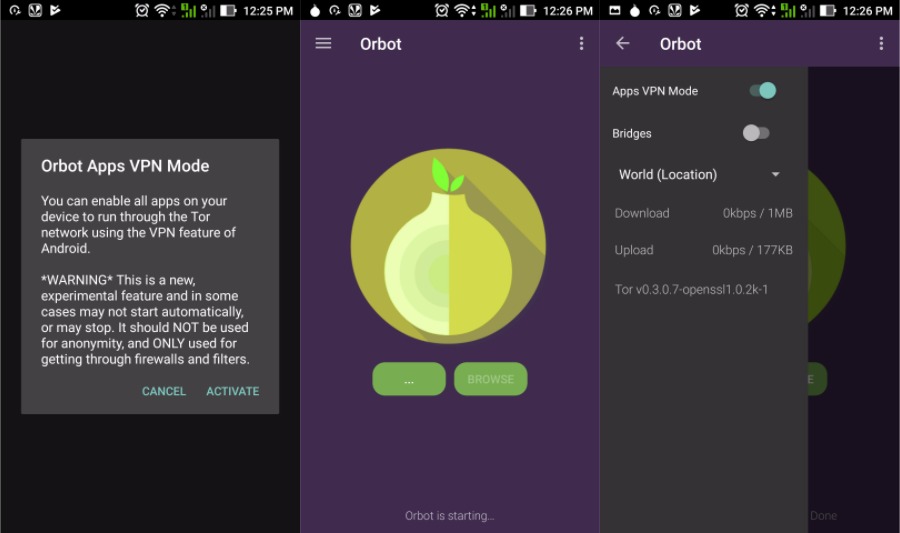 tor web browser for android