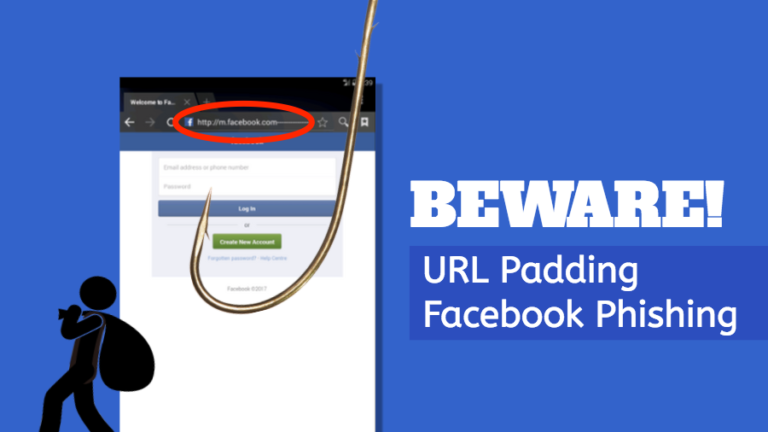 A New Facebook Phishing Technique Named “URL Padding” Is Here To Steal Your Password