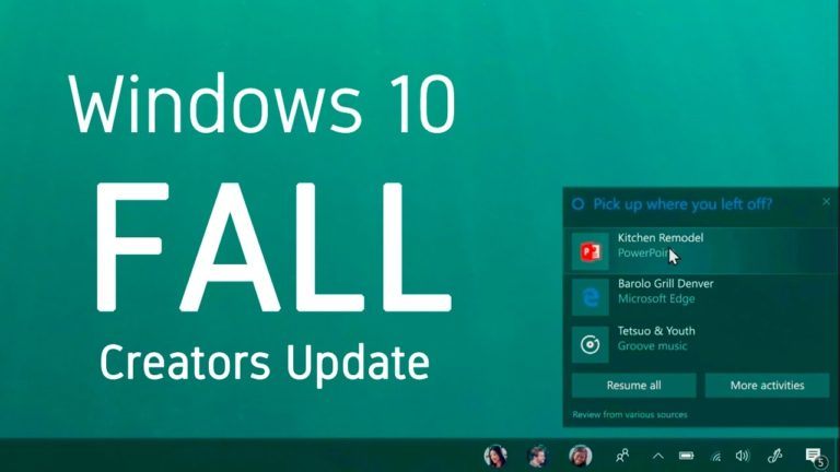 Windows10 Fall Creators Update