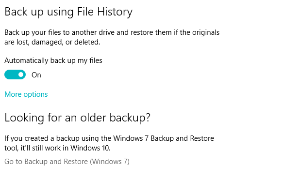 FH3 Windows File History