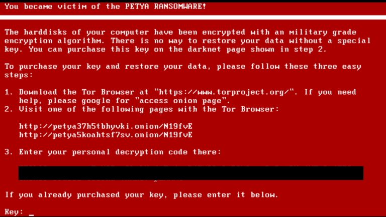 Petya-Ransomware