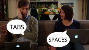 TABS VS SPACES