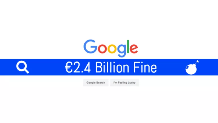 Google Fined A Record €2.4 Billion For Abusing Search Results