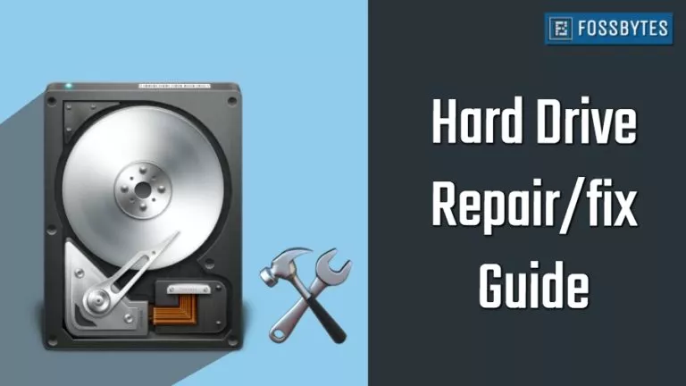 hard drive repair guide