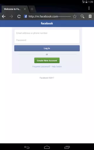 Fake Facebook login page (Image: Phishlabs)