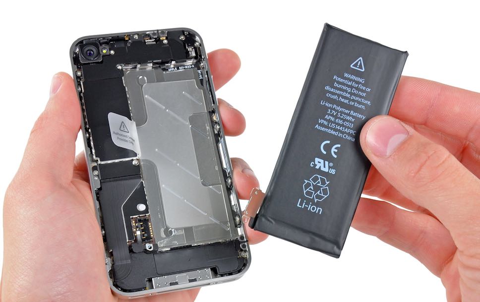 inside a smartphone