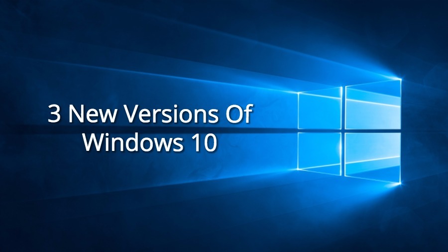 different windows 10 versions