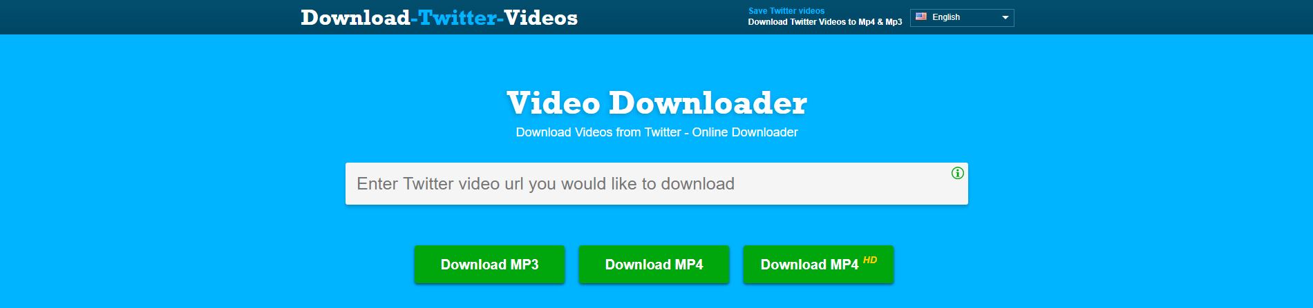 DownlodTwitter أشرطة الفيديو Download Twitter Videos