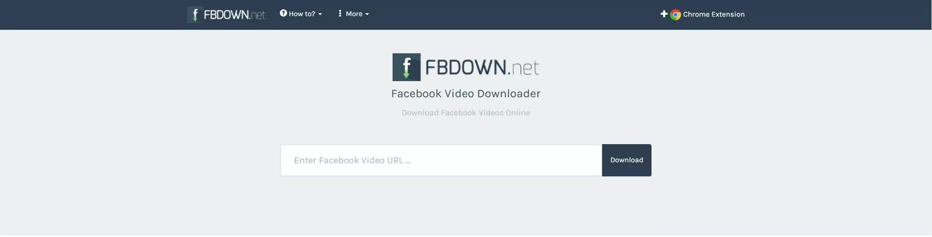 FBDown3 Download Facebook Videos