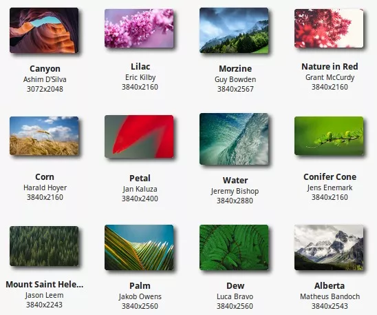 Linux Mint 18.2 Backgrounds