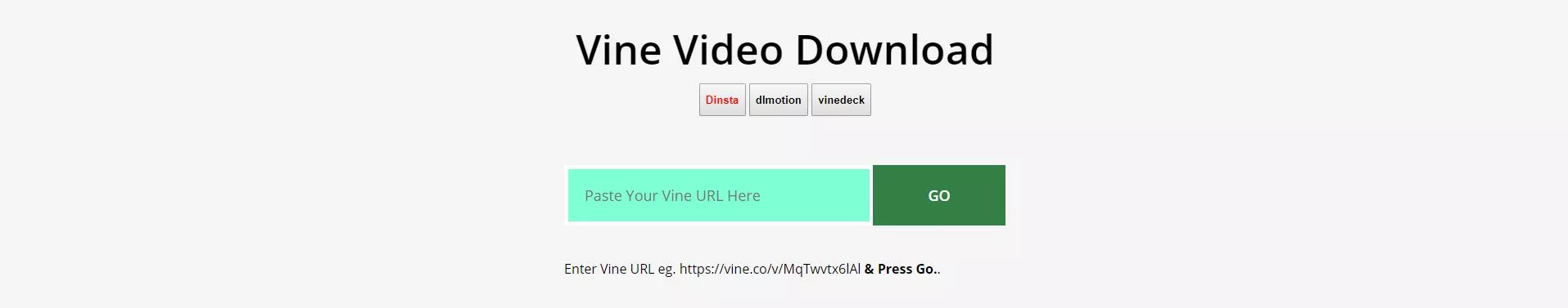 VineVideoDownload Download Vine Videos