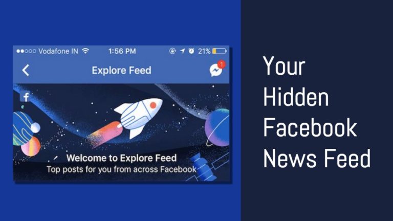 hidden facebook news feed