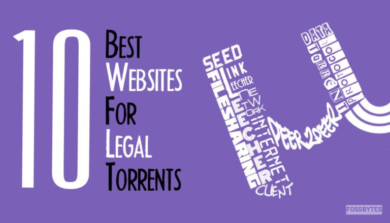 legal torrent website