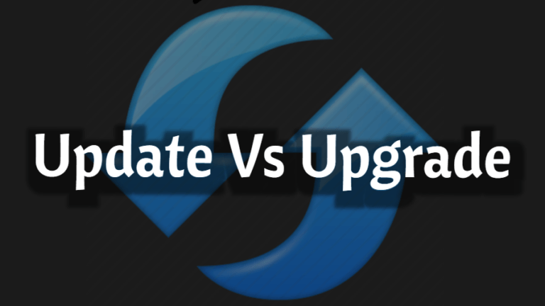 update vs upgrade