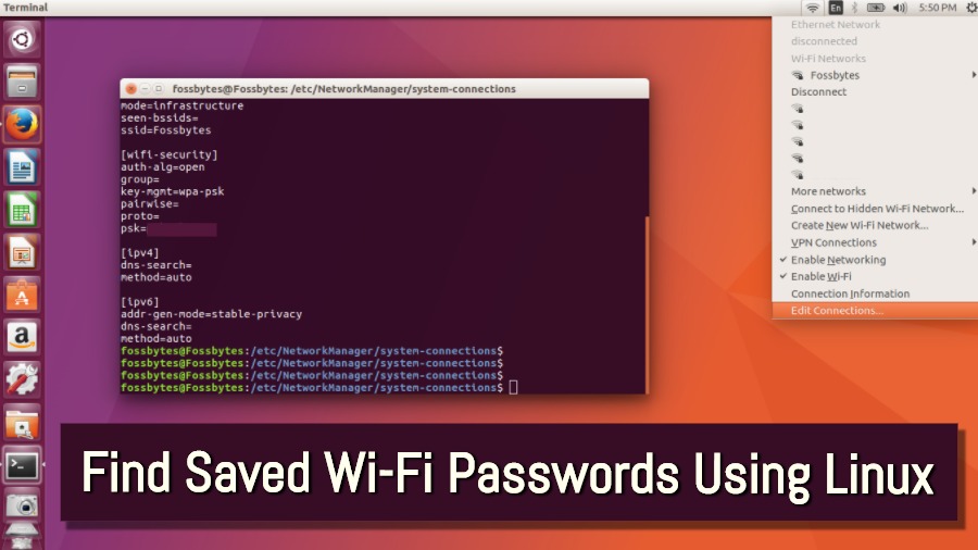 How To Find Saved Wifi Passwords In Linux