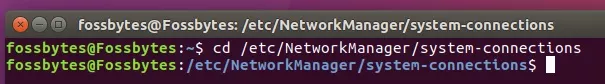 wifi network password ubuntu