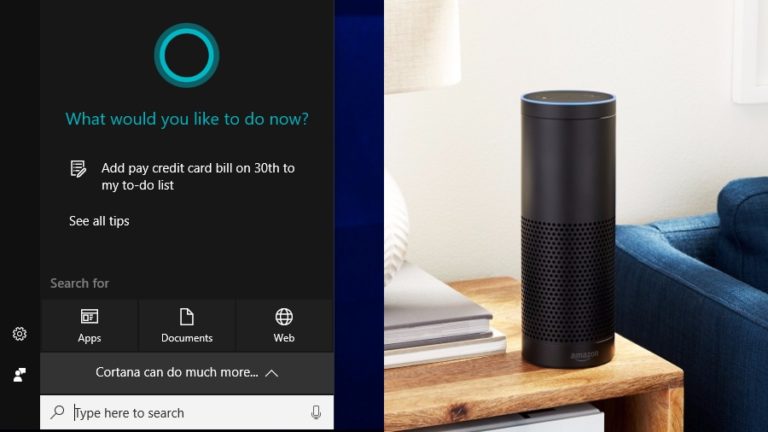 Microsoft And Amazon Are Putting Cortana And Alexa On One Device