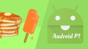 Android P name desserts