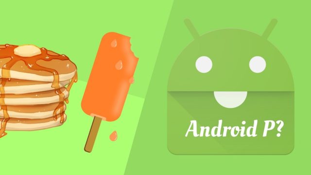 Android P name desserts 640x360