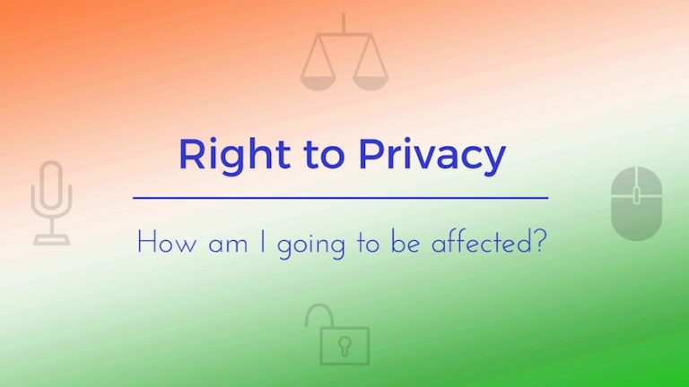 Right to Privacy impact