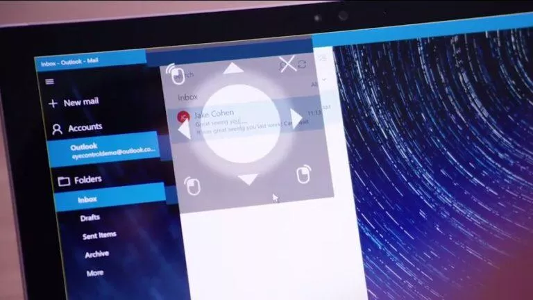 Control Windows 10 With Your Eyes, Microsoft Is Preparing An Eye Tracking Feature