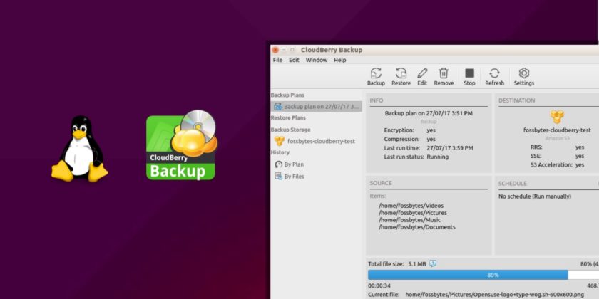 MSP360 Backup For Linux -- How To Configure And Run Backup ...