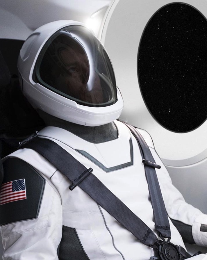 elon musk spacesuit spacex