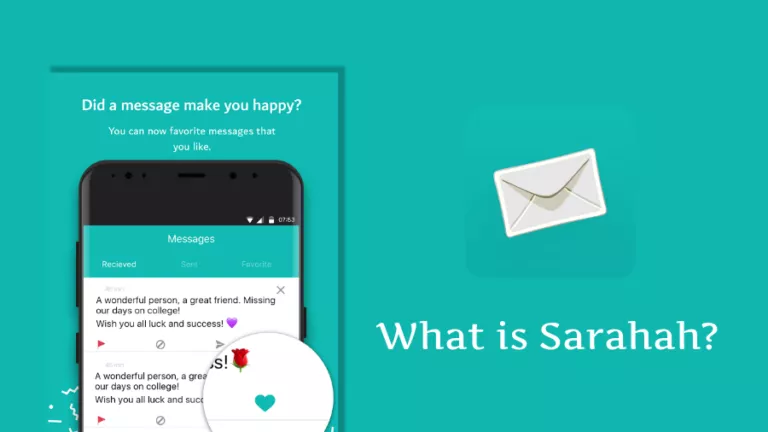 how to use sarahah app