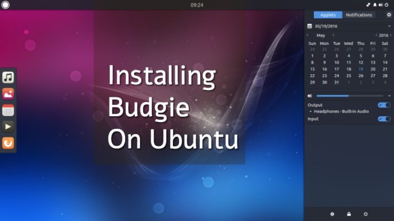 installing budgie on ubuntu